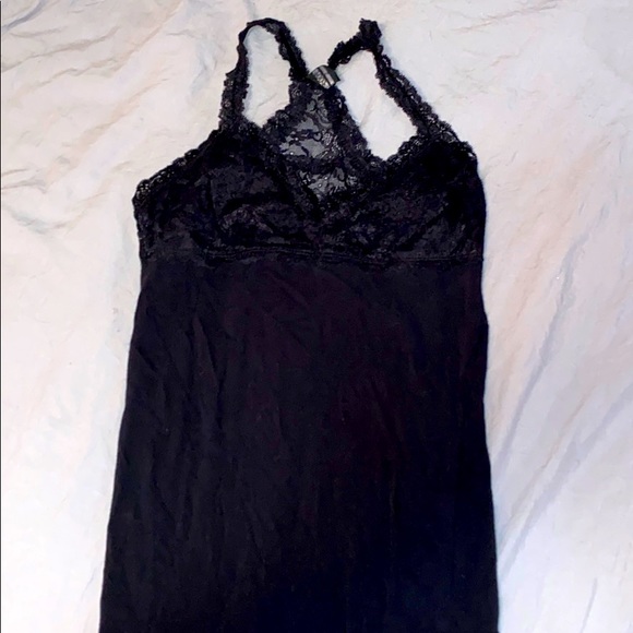 Poof! Lace Racerback Tank Top - Picture 1 of 5